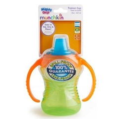 Copo Treinamento Mighty Grip Verde/Laranja