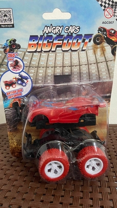 Carrinho angry bigfoot vermelho