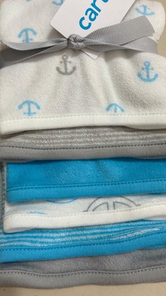 Kit paninhos de boca carters com ancora - comprar online