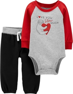 Conjunto 2 peças Carters preguiça
