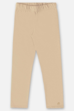 Calça legging em molecoton bege semolina Up Baby
