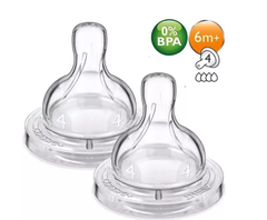 Bico Mamadeira Philips Avent Classic Nº 2- 2 unidades