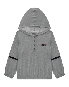 Conjunto blusao e calça moletinho mescla medio Onda Marinha - comprar online