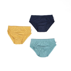 Kit 3 cuecas verde/amarelo/azul-Have Fun