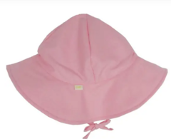 Chapeu rosa chiclete Ecokids place com FPS 50+