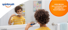 Escova de dente eletrica infantil importada Spinbrush Homem Aranha na internet