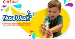 Dispositivo Nosewash lavagem nasal-tubarão - Helena Magalhães