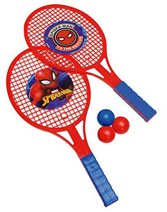 Raquete com 3 bolas Spiderman-Homem aranha