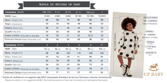 Blusa manga longa em algodão mescla cinza médio-Up Baby - comprar online