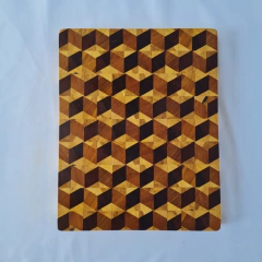 Tábua de fibra invertida - Padrão 3D - loja online