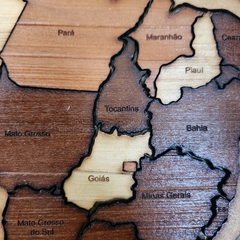 Quebra cabeça do Mapa do Brasil - comprar online