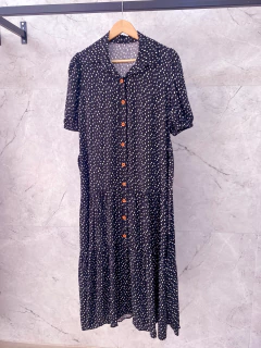 Vestido Beatriz Botões Poá na internet