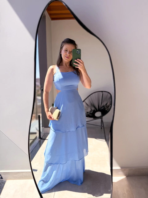 Vestido Camadas Chiffon - comprar online