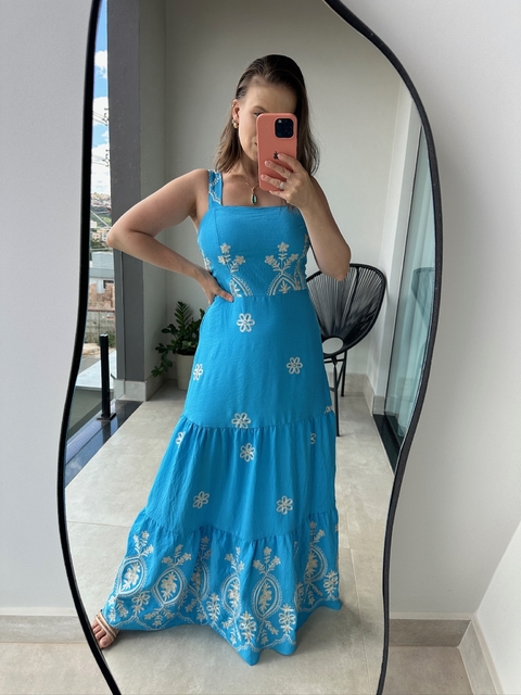 Vestido Sofia Bordado - comprar online