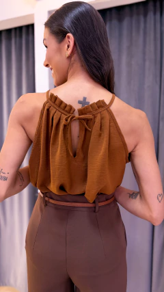 Regata Trapézio Plissada na internet