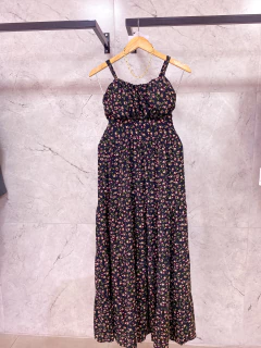 Vestido Liberty Drapeado Busto - loja online