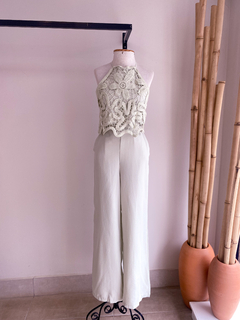 Conjunto Cropped Renda - Penduricalho Modas