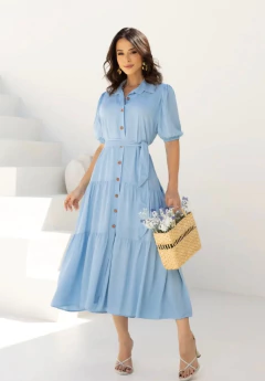 Vestido Beatriz Botões - comprar online