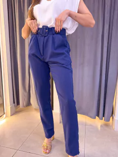Calça Alfaiataria Com Cinto - loja online