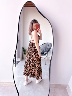 Vestido Jasmim Animal Print na internet