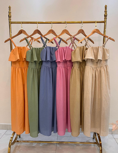 Vestido Linho Maia - Penduricalho Modas