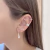 Piercing Fake de Prata 5 Fios Lisos