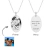 Colar de Prata Medalha Oval Personalizável - Frente e Verso - comprar online