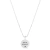 Colar de Prata Medalha Pequena Personalizável - Frente e Verso - comprar online