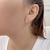Brinco de Prata Earhook Infinito