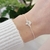 Pulseira de Prata Coroa Cravejada