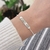 Pulseira de Prata Chapa Larga Personalizável - Frente e Verso - loja online