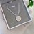 Pingente de Prata Medalha Média Personalizável - Frente e Verso - loja online