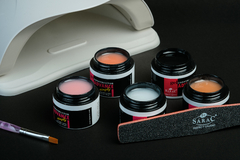 Kit 3 Geles de Construcción Advance x30 G + Adhere + Bonder + 2 Limas + Clarificador - tienda online