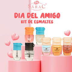 Kit de Esmaltes Completo Dia del Amigo