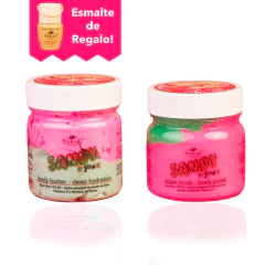 Kit Sandy Deep Hydration Body Butter + Sugar Scrub