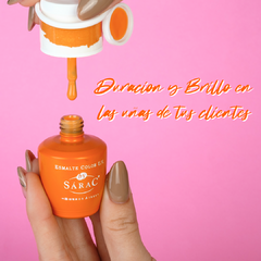 Kit 3 Esmaltes Semipermanentes x 17 Ml + Removedor de Uñas 125 Ml + Top Coat + Base Coat - tienda online