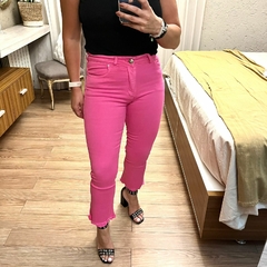 JEANS MERY CROOP ROSA