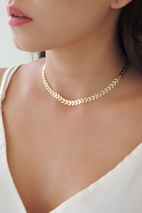 Chocker Folhas - comprar online