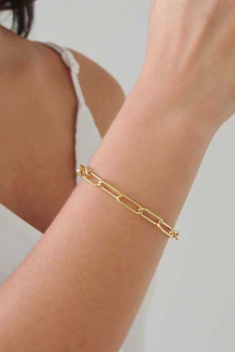 Pulseira Corrente Elo Oval - comprar online