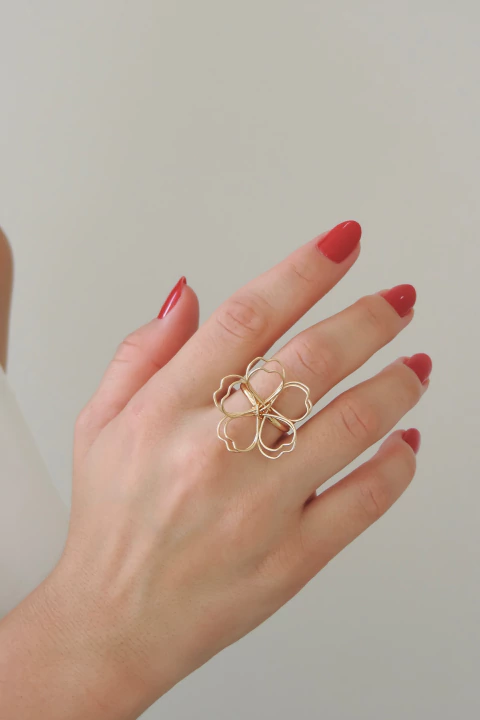Anel Regulável Flor Max - comprar online