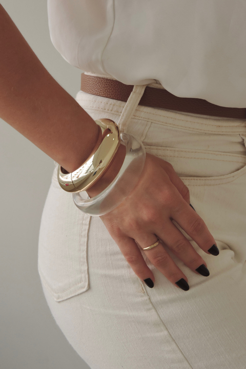 Bracelete Redondo Resina - comprar online