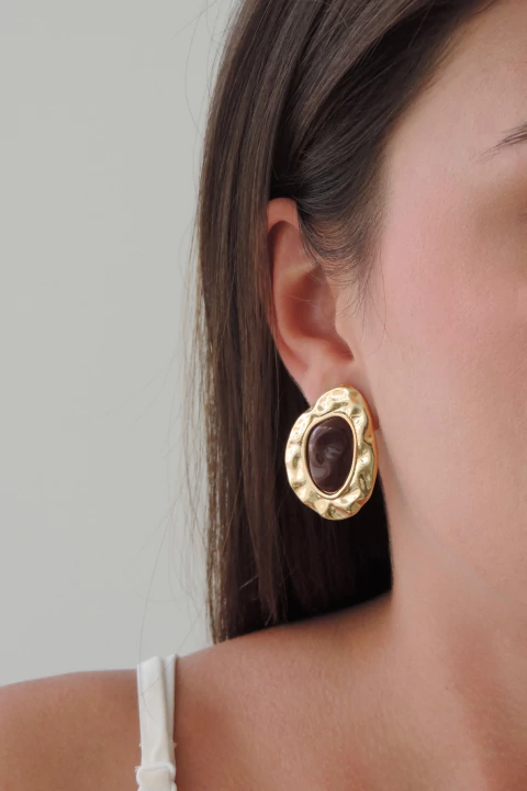 Brinco Orgânico Esmaltado - comprar online