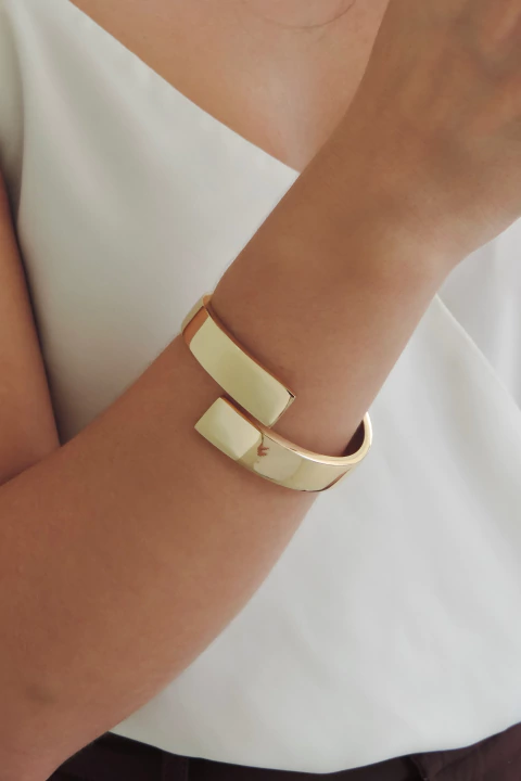 Bracelete Aro Liso Duplo - comprar online