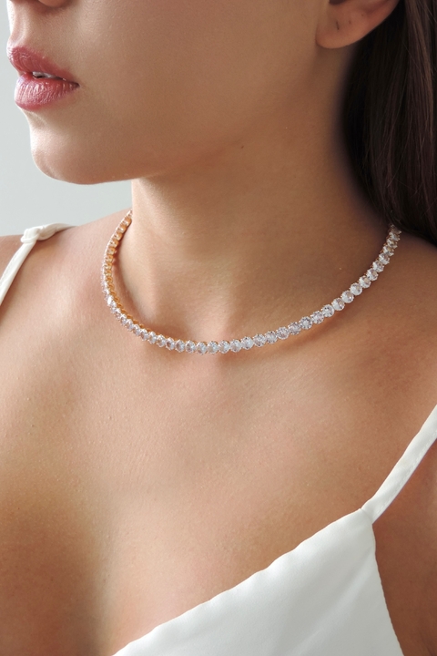 Gargantilha Riviera Redonda Luxo - comprar online