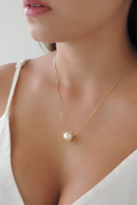 Colar Pingente Pérola - comprar online