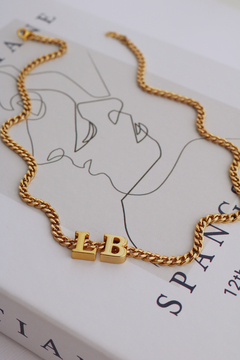 Chocker Corrente Letra na internet