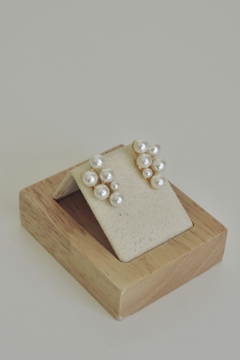 Brinco Earcuff Pérolas P - comprar online