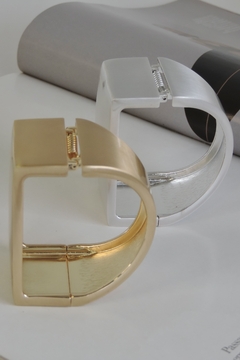 Bracelete Fosco Quadrado - Boug Acessórios