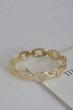 Bracelete Corrente Achatada na internet