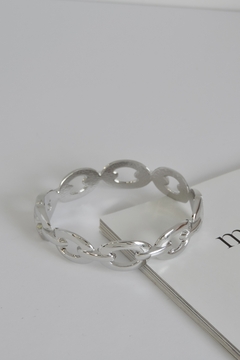Bracelete Corrente Achatada - comprar online